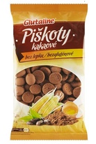 Bezlepkové piškoty kakaové 120g Glutaline